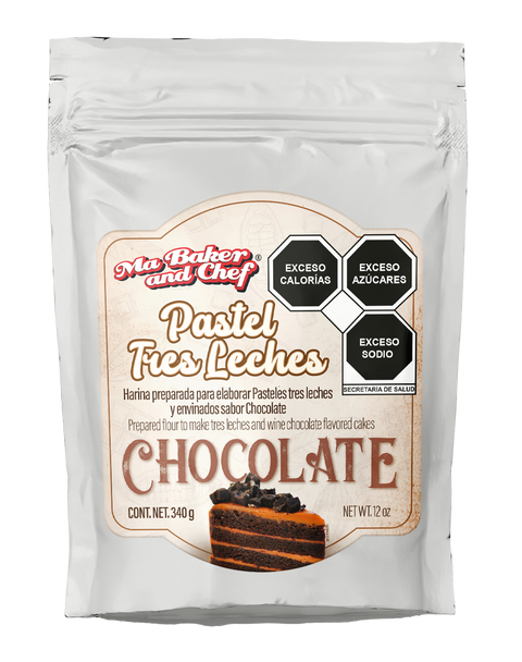 Harina Pastel Tres Leches  Chocolate