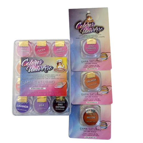 Colores Universo Gama Saturno (Universe Colors Saturn Range)