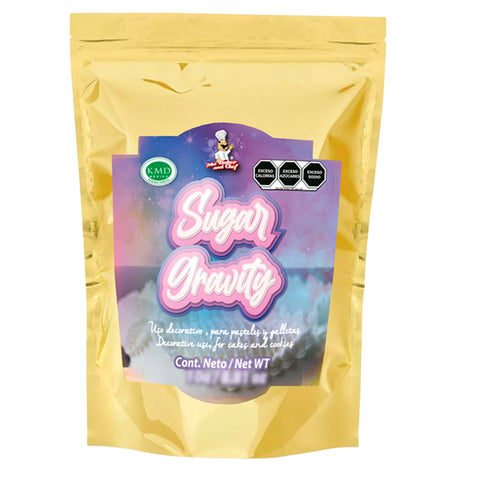 Sugar Gravity 8.81oz, 17.53 oz, 35.27 oz.