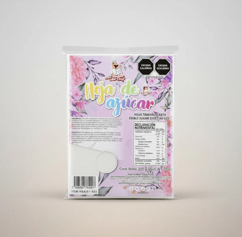 Ma Baker and Chef Ultra White Edible Icing Sheets for Cake Decorating & Edible Printing – Kosher Certified – 25 Sheets – A4 Size – Long/// Hojas de glaseado comestible Ma Baker and Chef Ultra Blanco para decoración  e impresión comestible