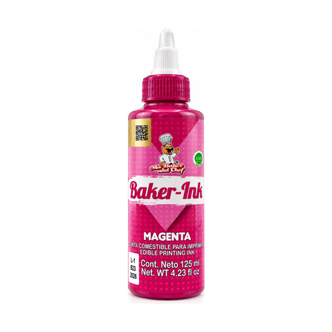 MBK Edible ink refill Magenta on white background