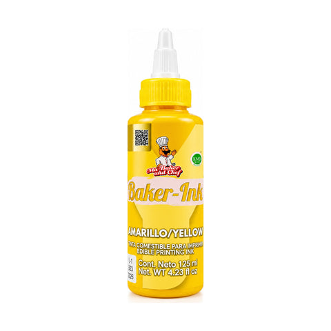 MBK Edible ink refill Yellow on white background