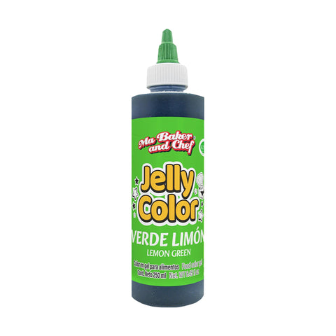 MBK Gel food coloring - Lime Green 250 ML on white background