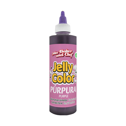 MBK Gel food coloring - Eggplant on white background