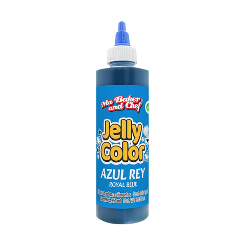 MBK Gel food coloring - Royal Blue 250 ML on white background