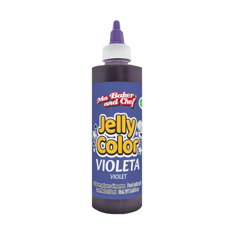 MBK Gel food coloring - Violet 250 ML on white background