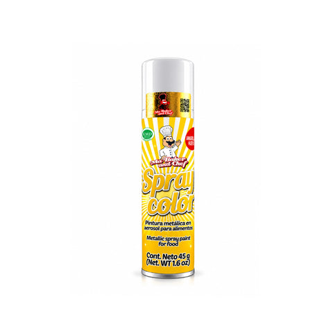 Ma Baker Edible Spray Color 1.5 oz (45 g) Egg Yellow