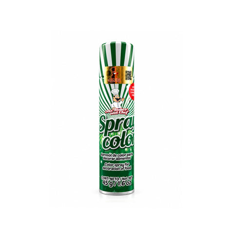 Ma Baker Edible Spray Color 1.5 oz (45 g) Forest Green