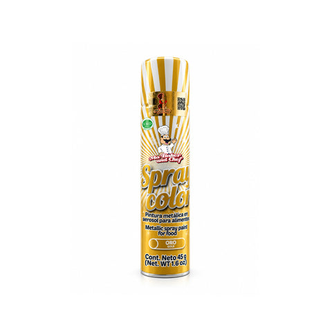 Ma Baker Edible Spray Color 1.5 oz (45 g) Gold