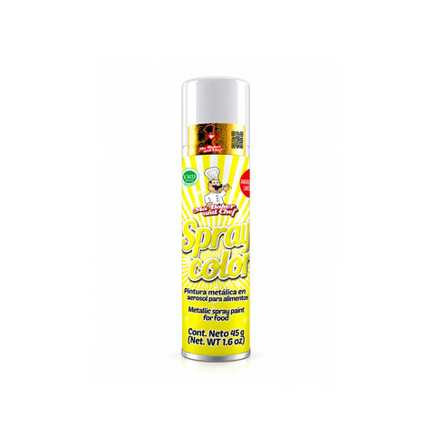 Ma Baker Edible Spray Color 1.5 oz (45 g) Lemon Yellow