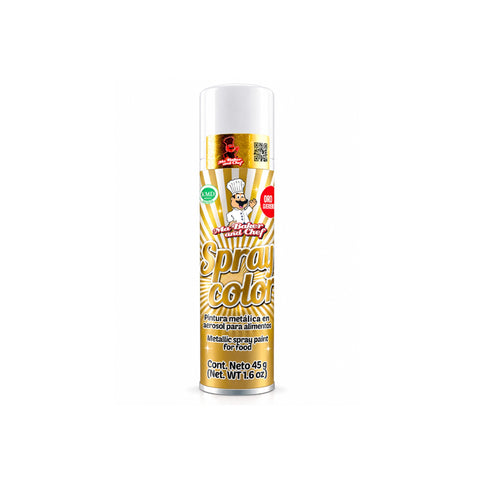 Ma Baker Edible Spray Color 1.5 oz (45 g) Warrior Gold