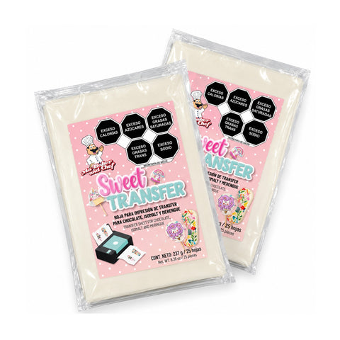 Ma Baker Sweet Transfer Sheets for Chocolate, Isomalt and Meringue