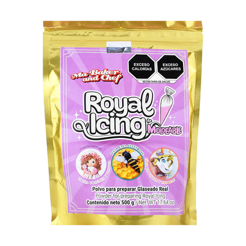 MBK Moldable royal icing - Moldable Royal Icing 17.53 oz (497 g) on white background