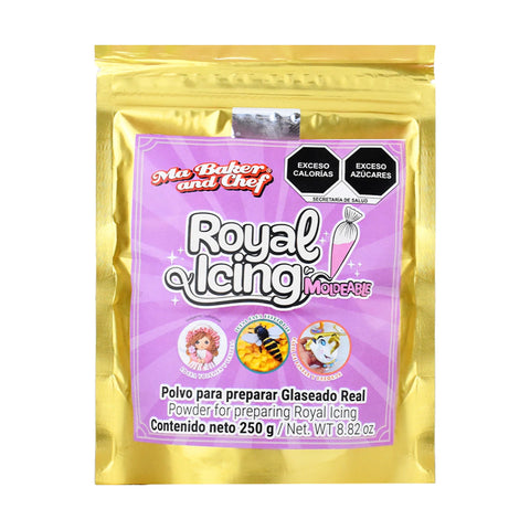 MBK Moldable royal icing - Moldable Royal Icing 8.81 oz (250 g) on white background
