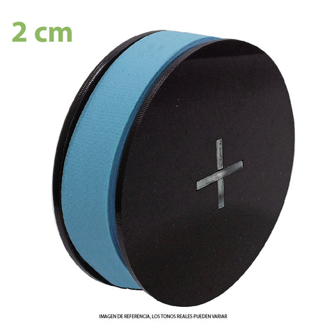 Listón Fantasía Mate 2 cm (Edible Color Mate Decoration Cake Ribbon)