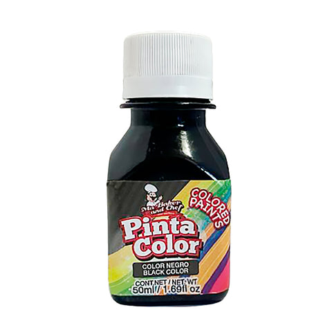Pinta Color Mate Negro 1.59 oz (50 ml) (Paint Color Matte Black)
