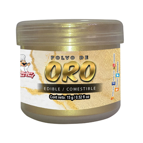  Edible Gold Dust Powder (200mg) / with Shaker : Grocery &  Gourmet Food