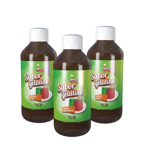 Sabores para Gelatina 4.05 fl oz (120 ml) (Jelly Flavors)